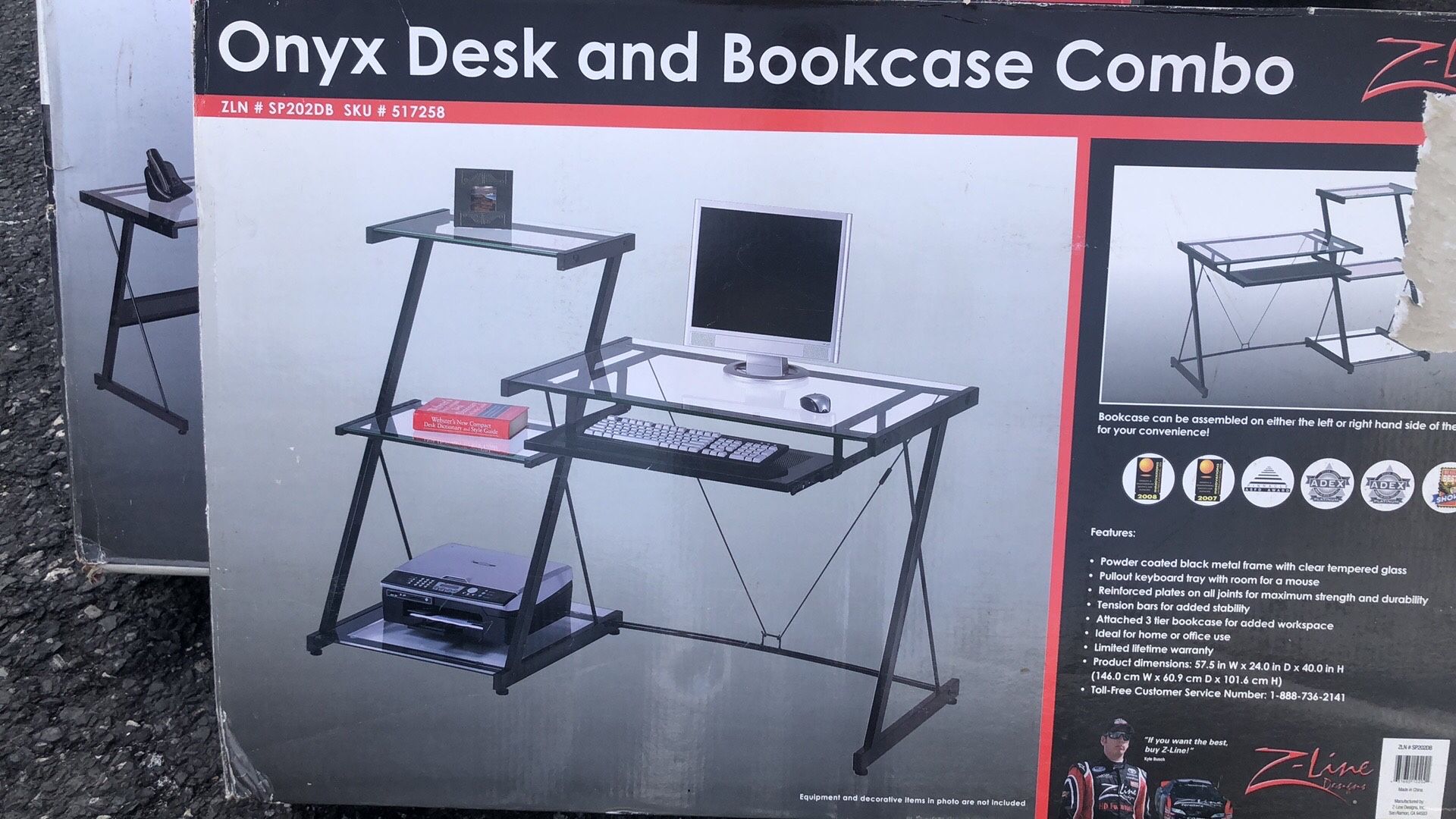 Brand new in the box computer desk