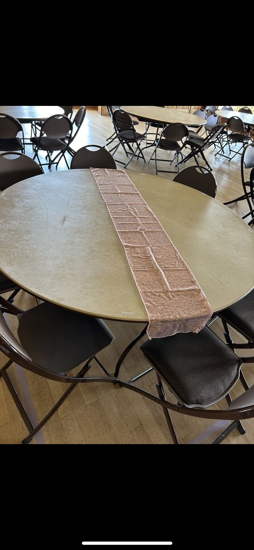 12 Sequence Table Runners 12x72 Rose Gold 