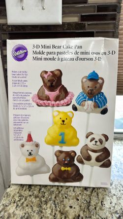 3D Mini Bear Cake Pan