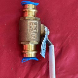 Apollo Shut Off 3/4”Full Port Press Connect. New With Tag.