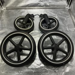 Cybex Gazelle S Stroller Wheels Set Of 4 Detachable Rims