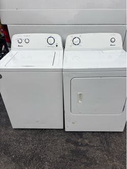Amana washer and gas dryer set