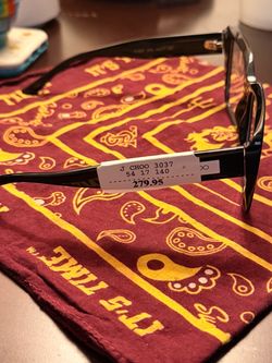 Jimmy Choo frames black originally 279.95 brand new never been used