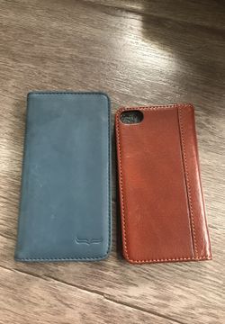 100% Genuine leather IPHONE Cases