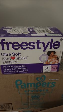 Freestyle diapers size nb newborn