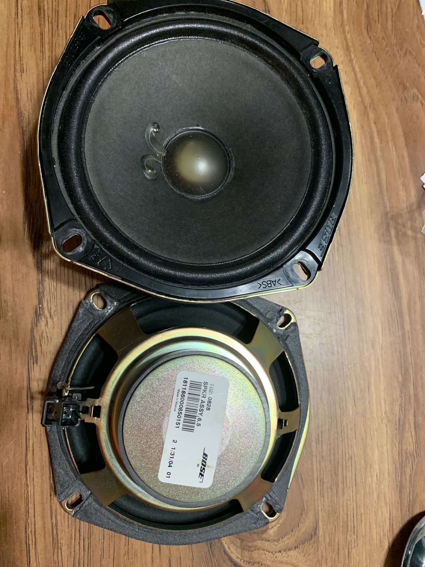 6.5” Bose car stereo speakers