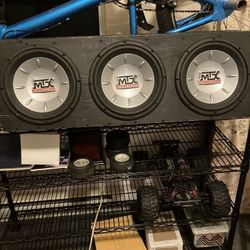 “TRADES” 3 MTX 10” SUBS