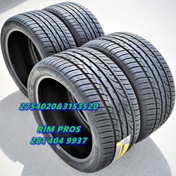 2754020/3153520 tires with install balance