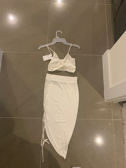 White dress set