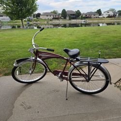2 RARE Beach Cruiser Bikes. Schwinn Phantom Fat Tire New Belgium Brewery Collectors Bikes.