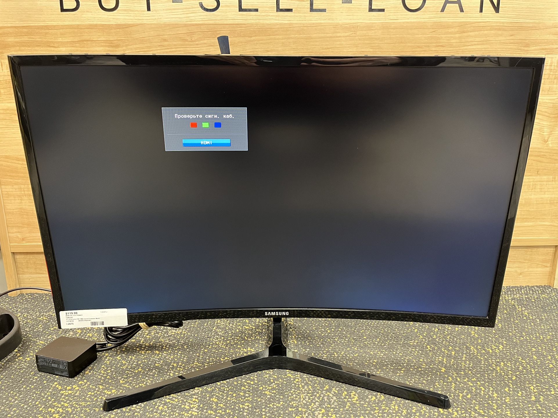 SAMSUNG 27" CF39 Series FHD 1080p Curved Computer Monitor 