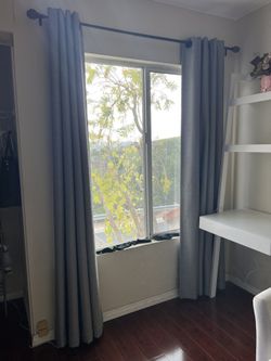 Sun Blocking Curtains Gray