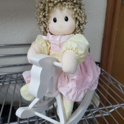 Rocking Horse Berkeley Designs Musical Doll It’s A Small World Works 10” Doll
$15