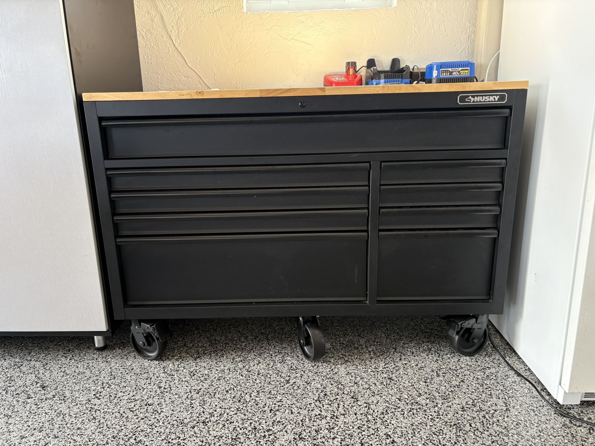 Black Husky 56 Inch Tool Box