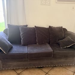 Sofa and loveseat