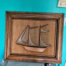 String Art Sailboat
