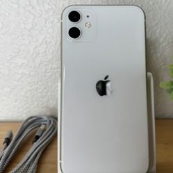 Apple iPhone 11 64GB in White for AT&T / Cricket / H20
