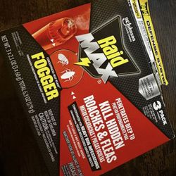 Raid Max Fogger 3pack