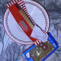 Hello Kitty Bowl And Nail polish 