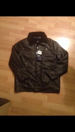 Leather jacket size medium