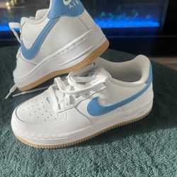 NO BOX BRAND NEW NIKE AIR FORCE BLUE $60 3.5 YOUTH 