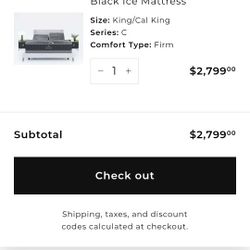  QUALITY! Cal king  Matress!! 6 Months Old Paid $3200