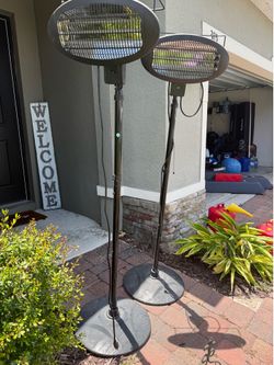 Set of Two Outside heaters