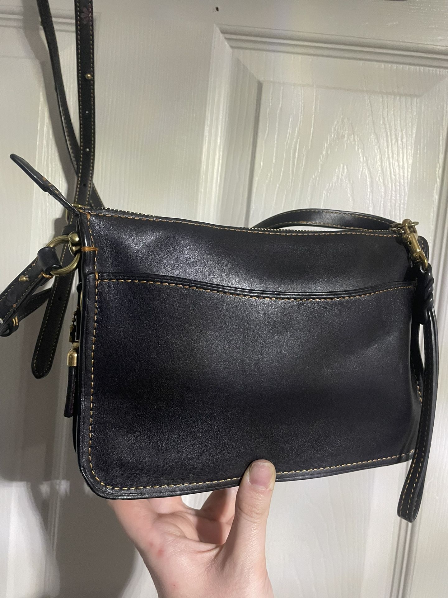 Vintage Leather Soho Coach Bag