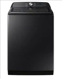 5.2 cu. ft. High-Efficiency Large Capacity Smart Top Load Washer in Brushed Black