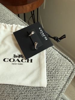 Coach earrings