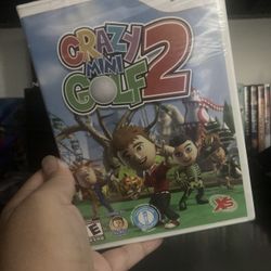 Crazy Mini Golf 2 For Nintendo Wii (brand New Read The Description)