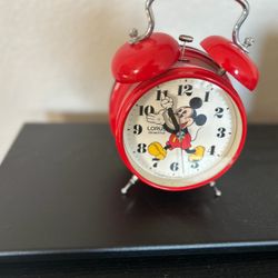 Antique Mickey Mouse clock