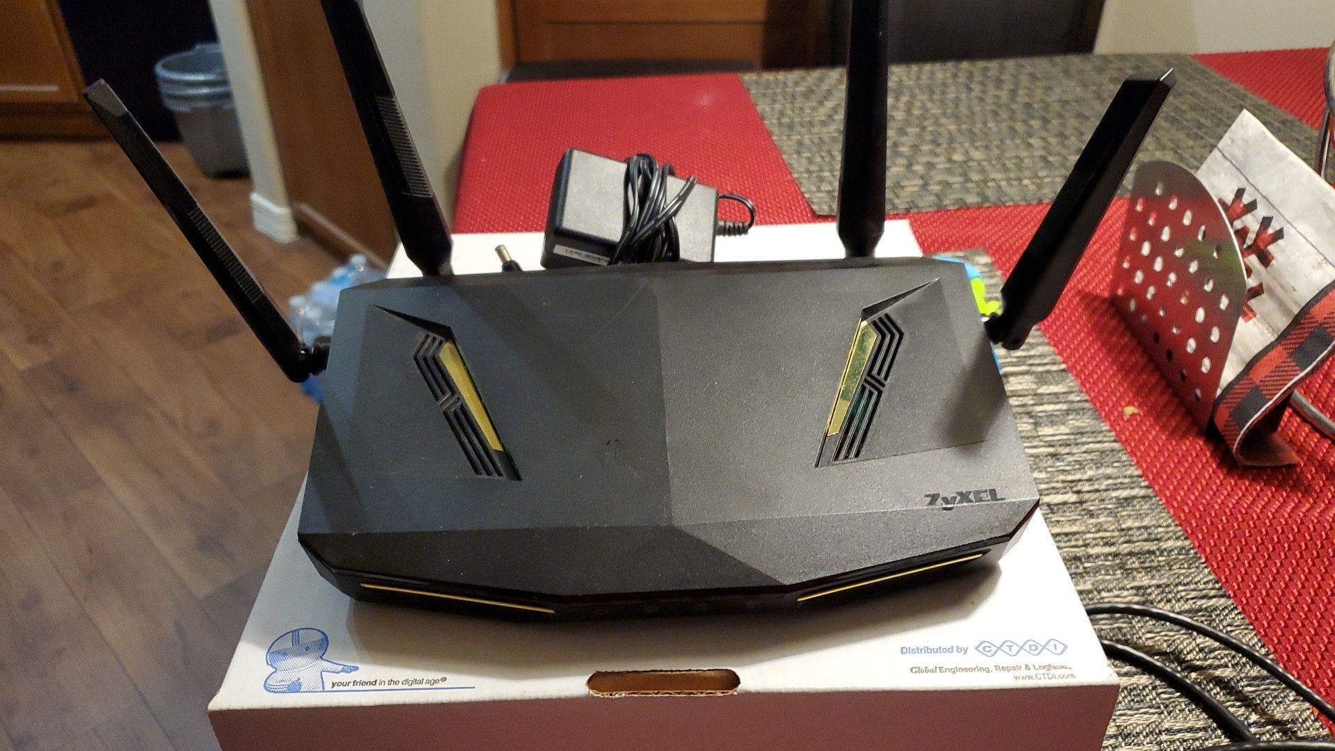 Modem and wireless router