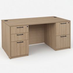 L shaped desk