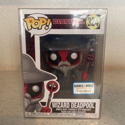 Wizard Deadpool Funko Pop 