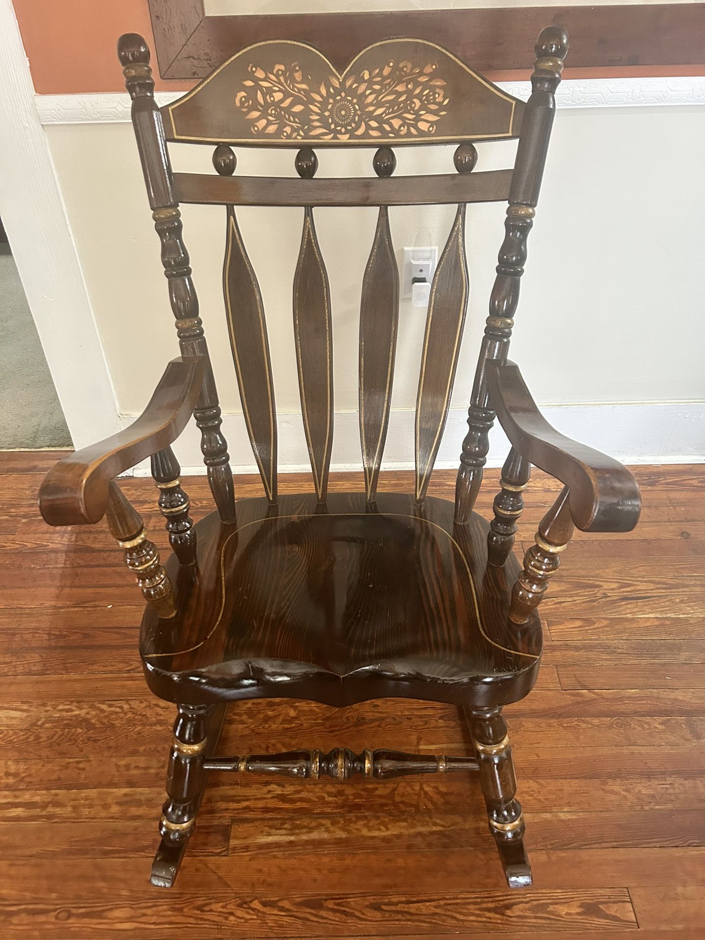 Solid Hard Wood Rocker