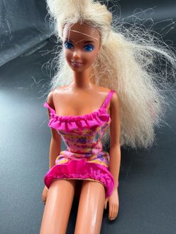 Blonde Barbie Doll 1966 Mattel 12” Tall