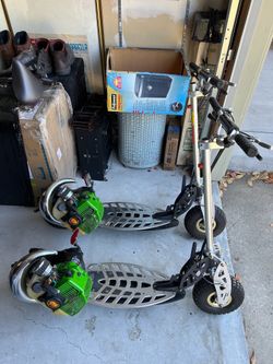 Evo 2x powerboard gas scooter motor scooter gas powered active 50cc 2 stroke motorized scooters