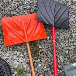 2 Brand New Shovels For Snow