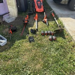 Black And Decker Landscaping Equipment 40v