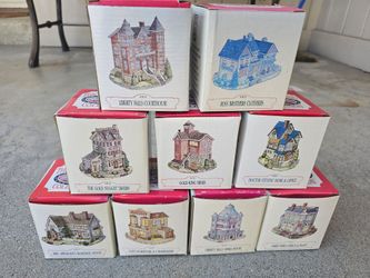 Miniature Christmas village