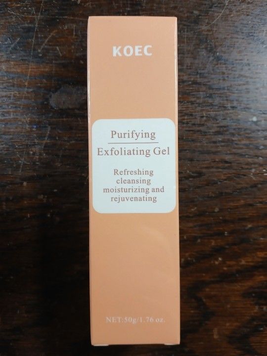 Purifying Exfoliating Gel Refreshing Cleansing Moisturizing Rejuvenating