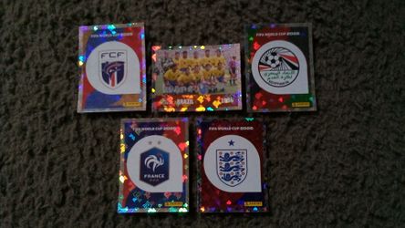 Panini FIFA World Cup 2026 - 5 Metallic Sticker Cards