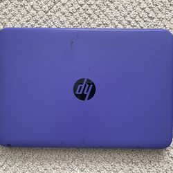 Purple HP Laptop