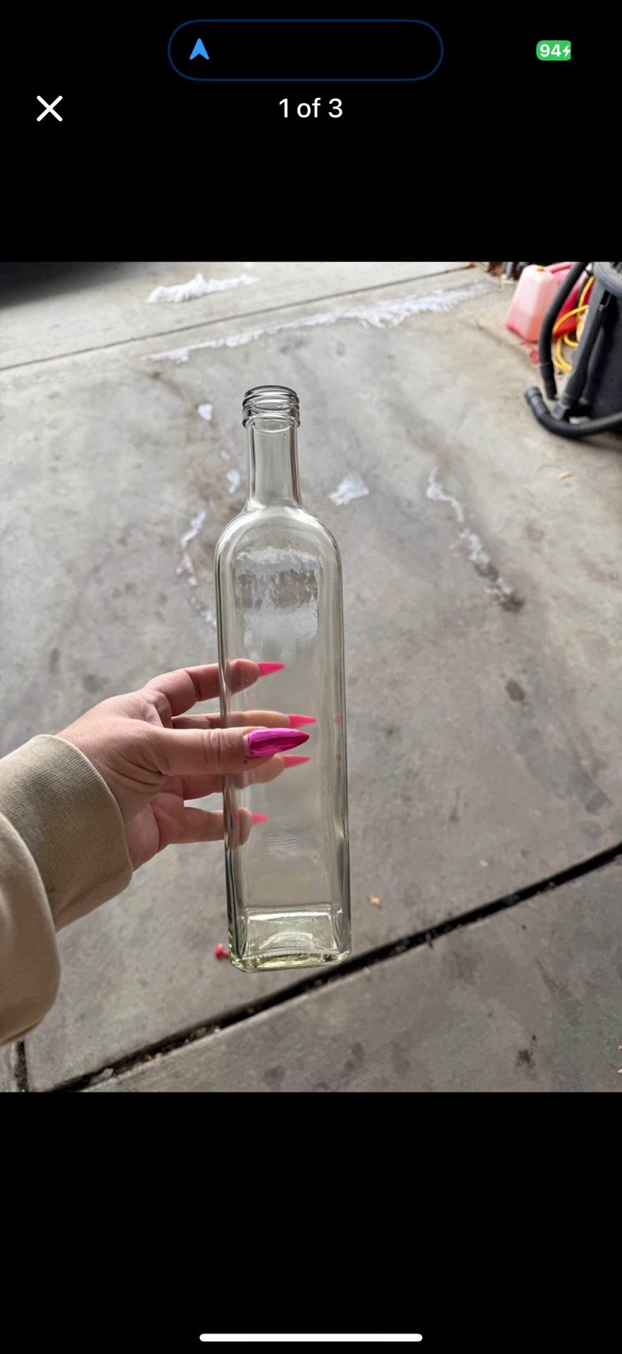 New Glass Bottles 750 ml