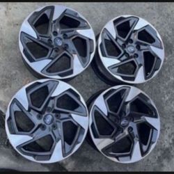 4 - 18x7 5x100 5x3.94 Stock Enkei Subaru Forester Crosstrek Outback TC Toyota Prius Impreza Wheels Rims!!!!