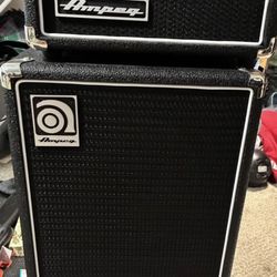 Ampeg Micro CL Bass Head and Speaker Cabinet