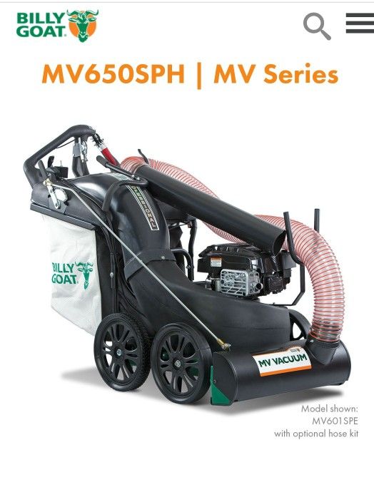 Billy Goat Leaf Vacuum