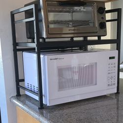 Kitchen Counter Top Shelf for Microwave, Air Fryer…