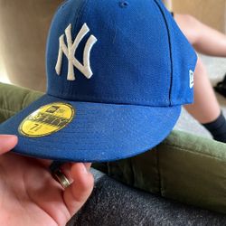 7 3/8 Blue New York Yankees Hat